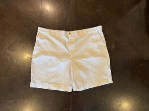 Oak Hill Men's White Cotton Stretch Chino Shorts Size 56